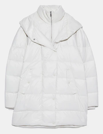 Geaca Zara, alb, XS