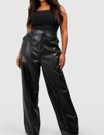 Maiou Boohoo Plus Size, negru