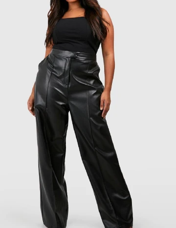 Maiou Boohoo Plus Size, negru