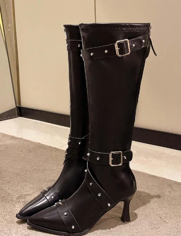 Cizme SHEIN, negru Negru