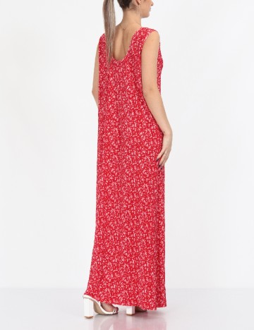 Rochie scurta Pieces, rosu