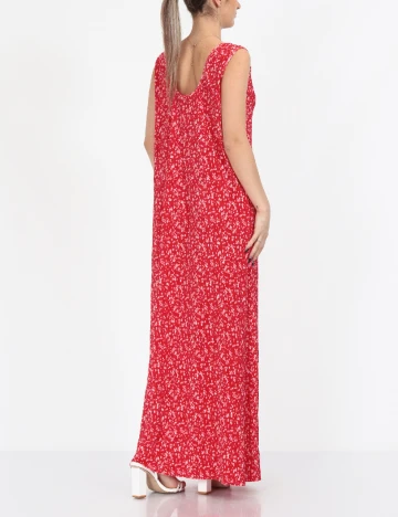 Rochie scurta Pieces, rosu