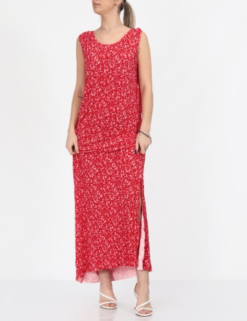 Rochie scurta Pieces, rosu