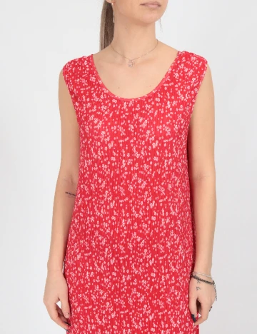 Rochie scurta Pieces, rosu