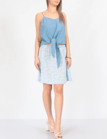 Fusta Vero Moda, albastru