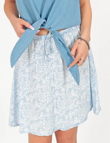 Fusta Vero Moda, albastru