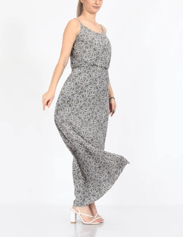 Rochie lunga Only, gri