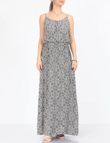 Rochie lunga Only, gri