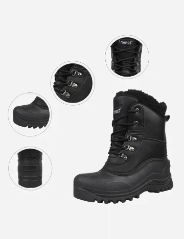 Ghete SHEIN, negru Negru