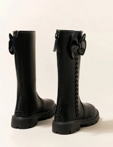 Cizme Shein Kids, negru