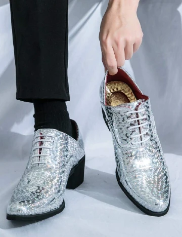 Pantofi SHEIN, argintiu