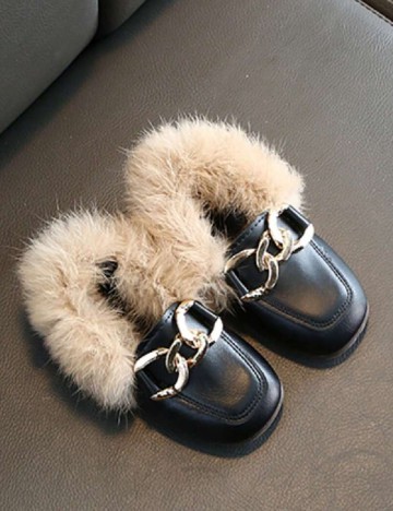 
						Mocasini Shein Kids, negru