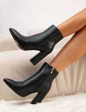 Botine SHEIN, negru