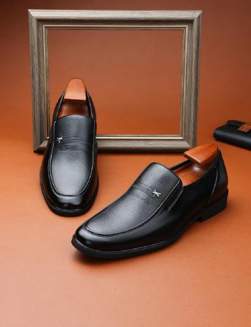 Mocasini SHEIN, negru Negru