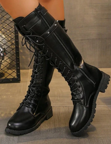 Cizme SHEIN, negru Negru