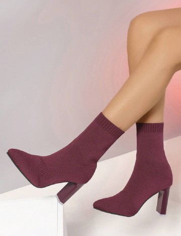Botine SHEIN, visiniu