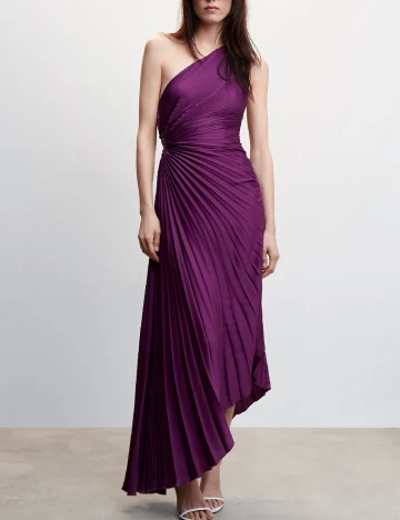 Rochie lunga Mango, mov Mov