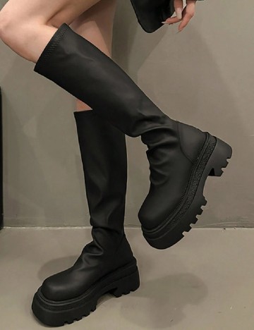 
						Cizme SHEIN, negru