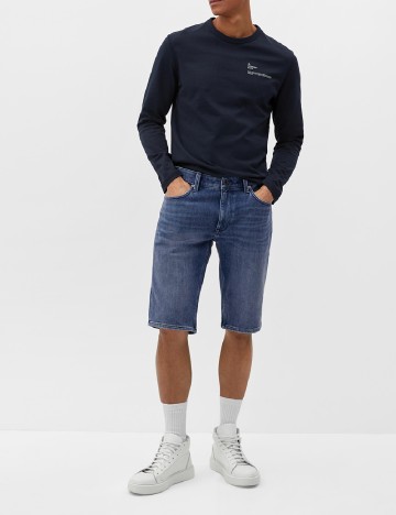 Pantaloni scurti s.Oliver, albastru