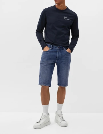 Pantaloni scurti s.Oliver, albastru