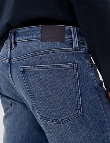 Pantaloni scurti s.Oliver, albastru