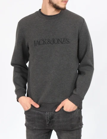 Bluza Jack&Jones, gri inchis