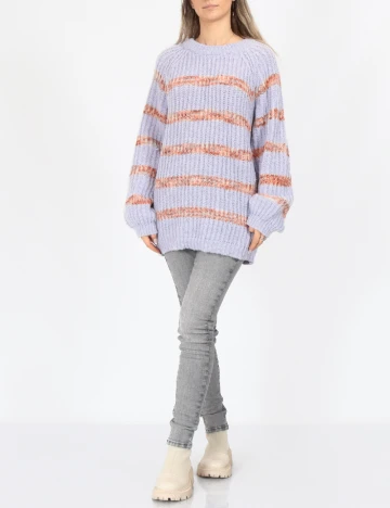 Pulover Oversize Vero Moda, lila