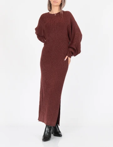 Rochie lunga Vero Moda, maro