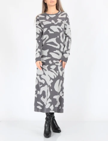 Rochie lunga Vero Moda, gri