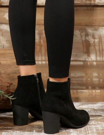Botine SHEIN, negru