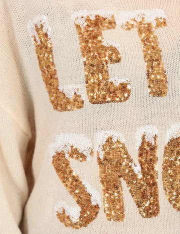 Pulover Vero Moda, crem Crem