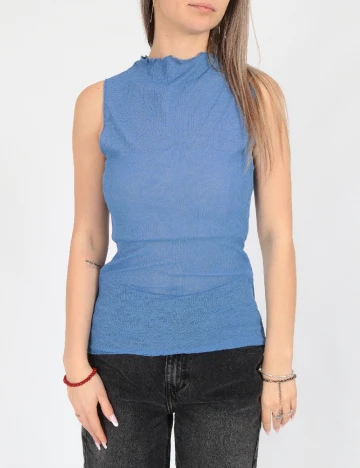 Maiou Vero Moda, albastru