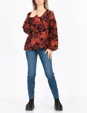 
						Bluza Vero Moda, portocaliu