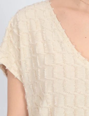 Bluza Vero Moda, ecru
