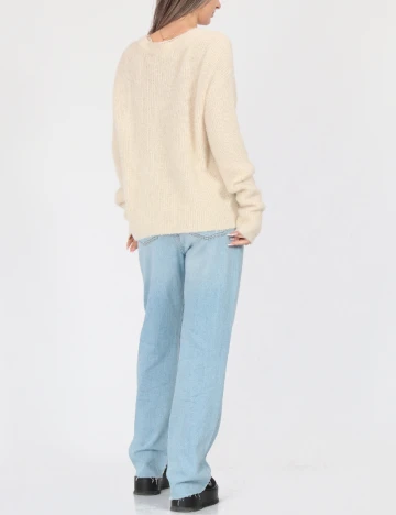 Pulover Vero Moda, ecru