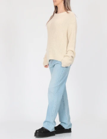 Pulover Vero Moda, ecru