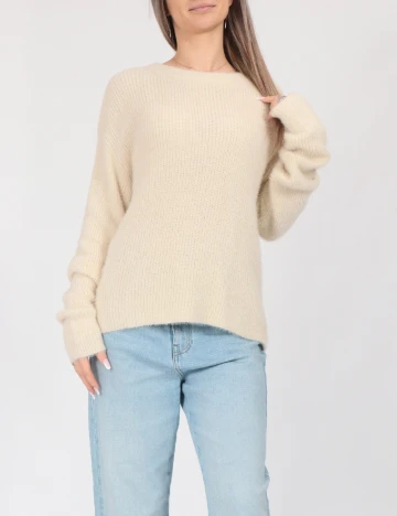 Pulover Vero Moda, ecru