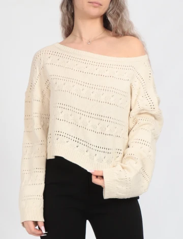 Bluza Noisy May, crem