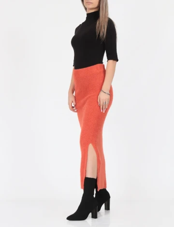 Fusta Vero Moda, portocaliu