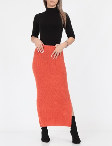 
						Fusta Vero Moda, portocaliu