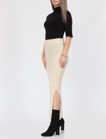 
						Fusta Vero Moda, ecru