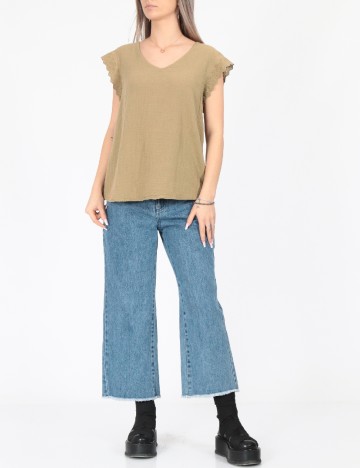 
						Bluza Only, verde