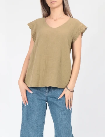 Bluza Only, verde