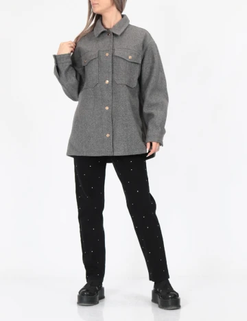 Jacheta Vero Moda, gri Gri