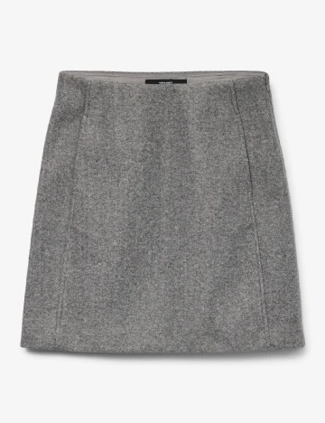 Fusta Vero Moda, gri