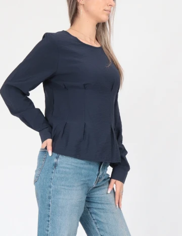 Bluza Vero Moda, bleumarin Albastru