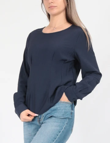 Bluza Vero Moda, bleumarin Albastru