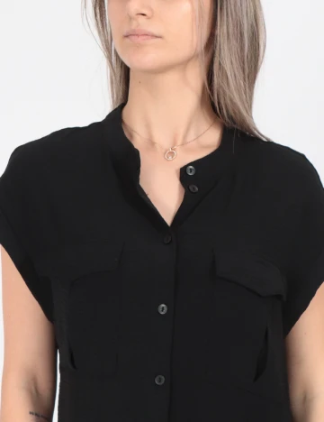 Camasa Vero Moda, negru Negru