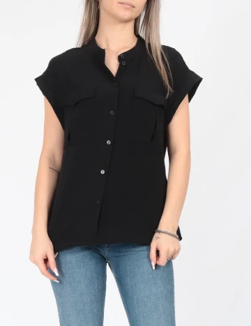 Camasa Vero Moda, negru Negru