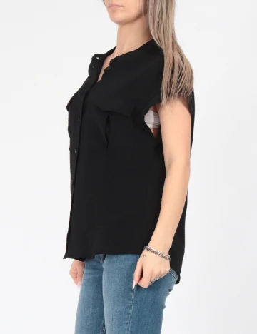 Camasa Vero Moda, negru Negru